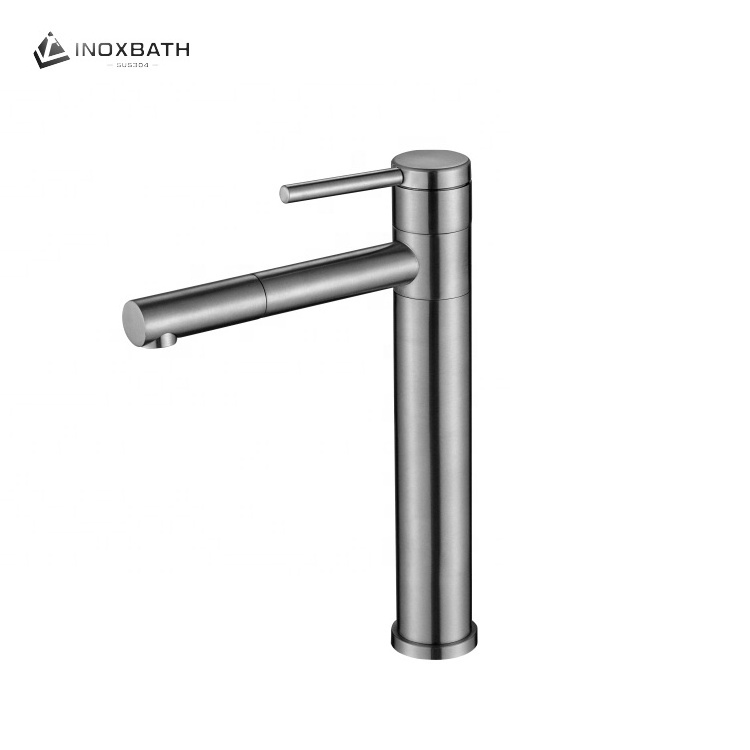 Bathroom taps basin mixer cold hot basin taps 304 stainless steel face basin faucet