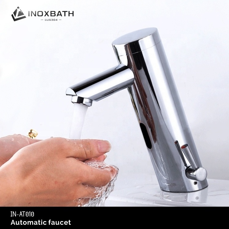 Automatic Sensor Mixer Water Tap Motion Faucets Smart Basin Touch Faucet Auto Hand Wash Bathroom Faucet