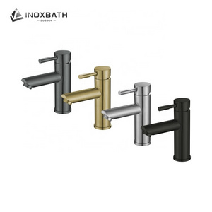 INOXBATH Manufacturer sus304 custom color basin sink water faucets mixers taps bathroom faucet tap