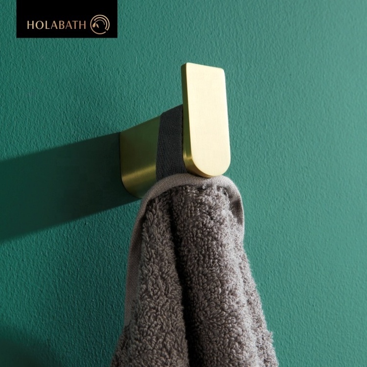 Bathrooms Brushed Nickel Towel Coat Hooks Wall Mounted SUS304 Stainless Steel Heavy Duty Wall Hook Robe Hook