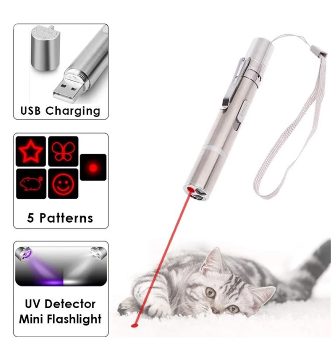 Laser pointer cat-teasing pen Infrared flashlight laser cat-teasing stick Aurora machine light long distance