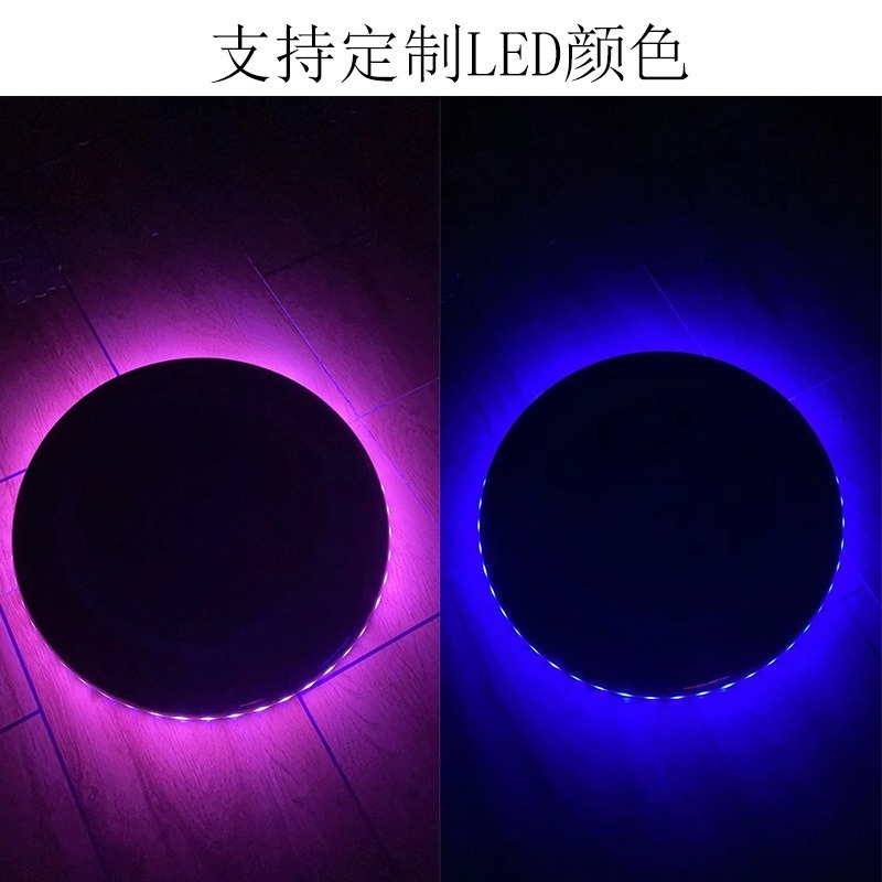 Wholesale beach night outdoor sports games frisbeed 175G competition with lights 27cm luminous flying saucer LED flying disc