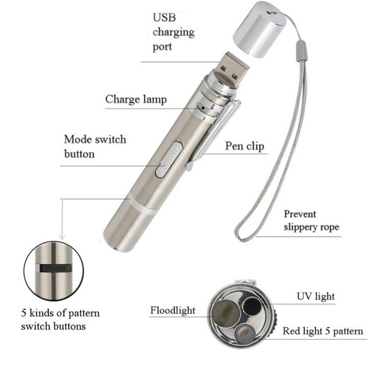 Laser pointer cat-teasing pen Infrared flashlight laser cat-teasing stick Aurora machine light long distance