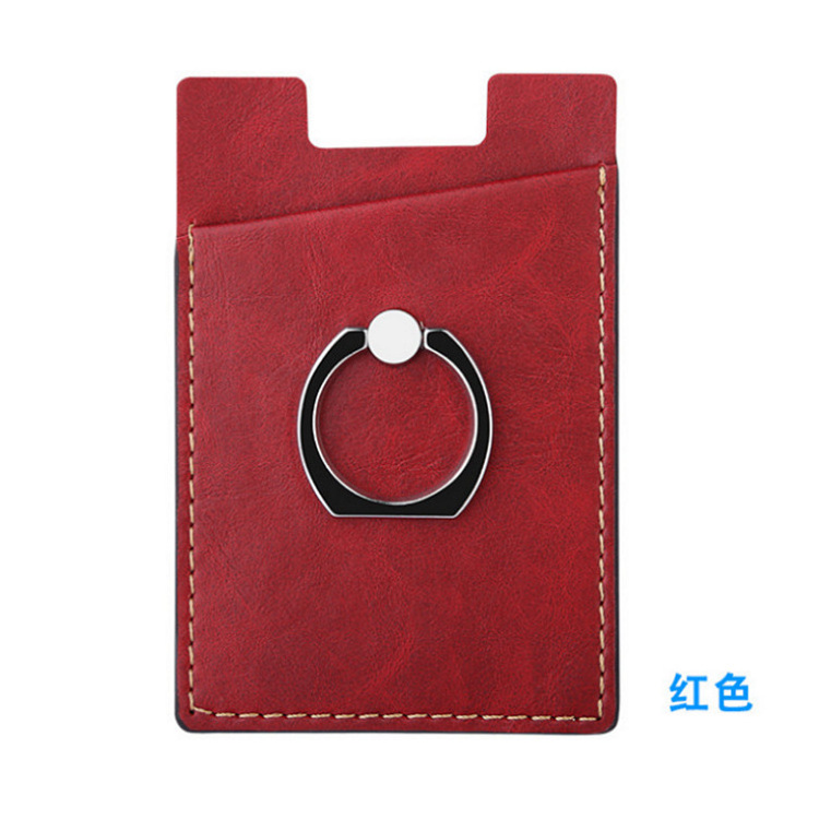 China wholesale men coin purse aluminum rfid card holder wallet small leather size with business  phone stand