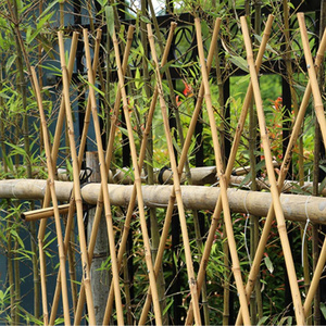 Wholesale retractable bamboo fence garden yard outdoor climbing vine decorative bamboo fence