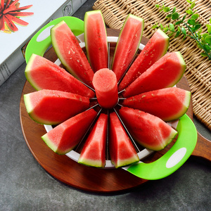 Multi-functional Stainless Steel Watermelon Slicer Corer And Divider Fruit Cutter Heavy Duty Apple Cutter With Watermelon