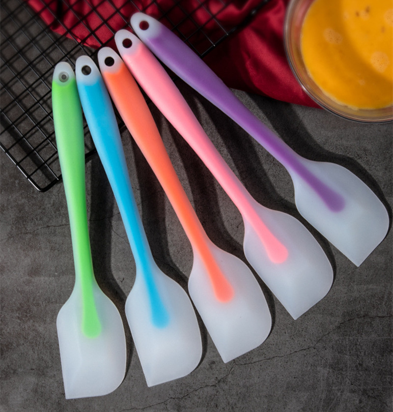 Hot Selling Colorful Eco-friendly Food Supplement Shovel Silicone Shovel Small Food Grade Household Shovel Set