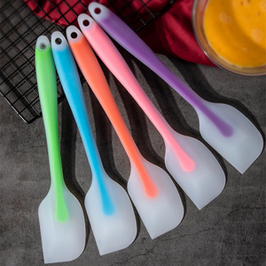 Hot Selling Colorful Eco-friendly Food Supplement Shovel Silicone Shovel Small Food Grade Household Shovel Set