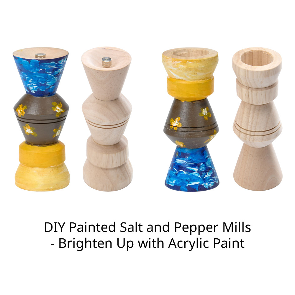 [Holar] 2024 NEW Taiwan Made Innovative Upside-Down Design Wooden Manual Salt and Pepper Grinder