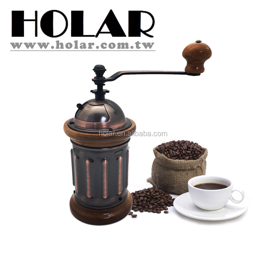 [Holar] Taiwan Made Unibody-Design Manual Coffee Grinder with Adjustable Coarseness Setting