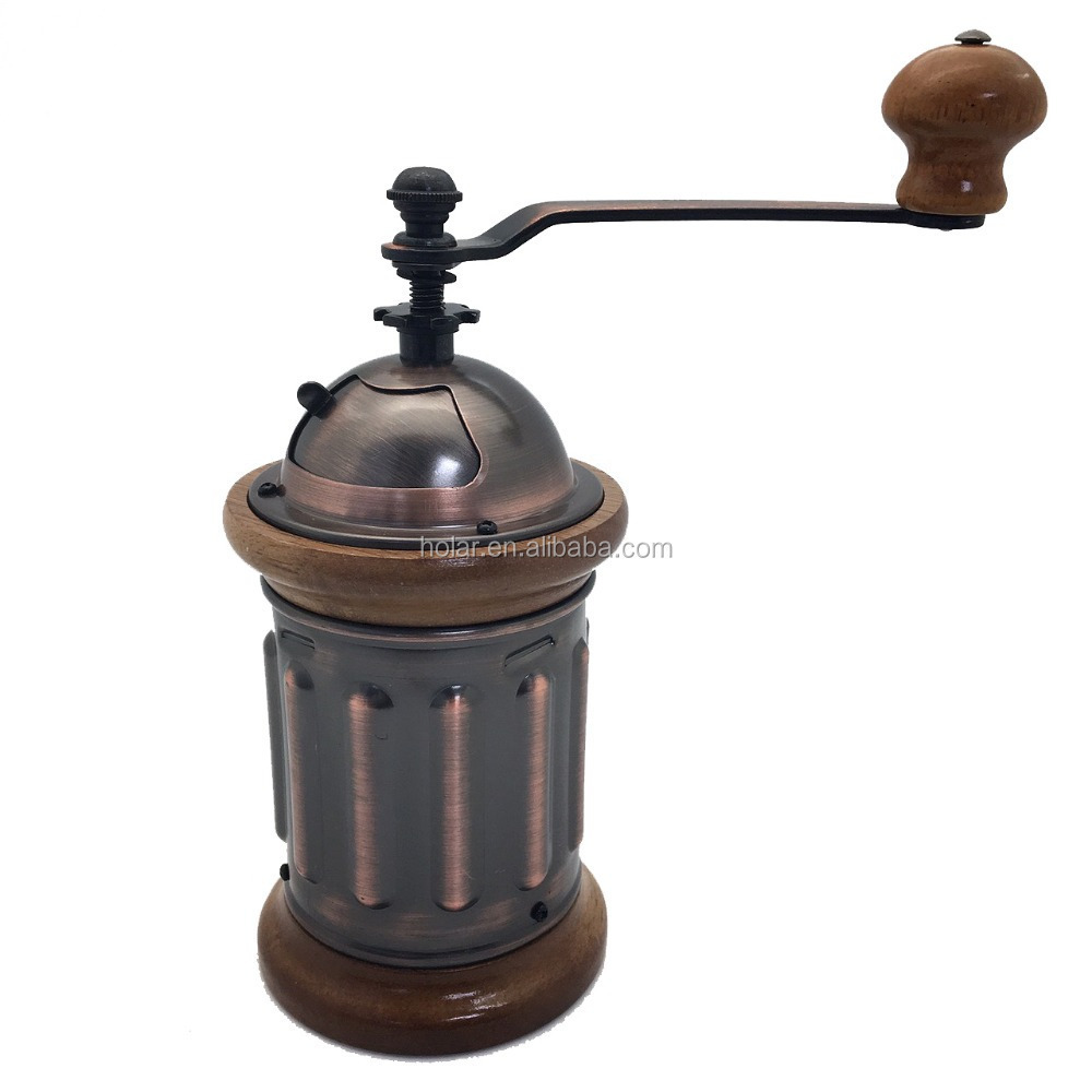 [Holar] Taiwan Made Unibody-Design Manual Coffee Grinder with Adjustable Coarseness Setting