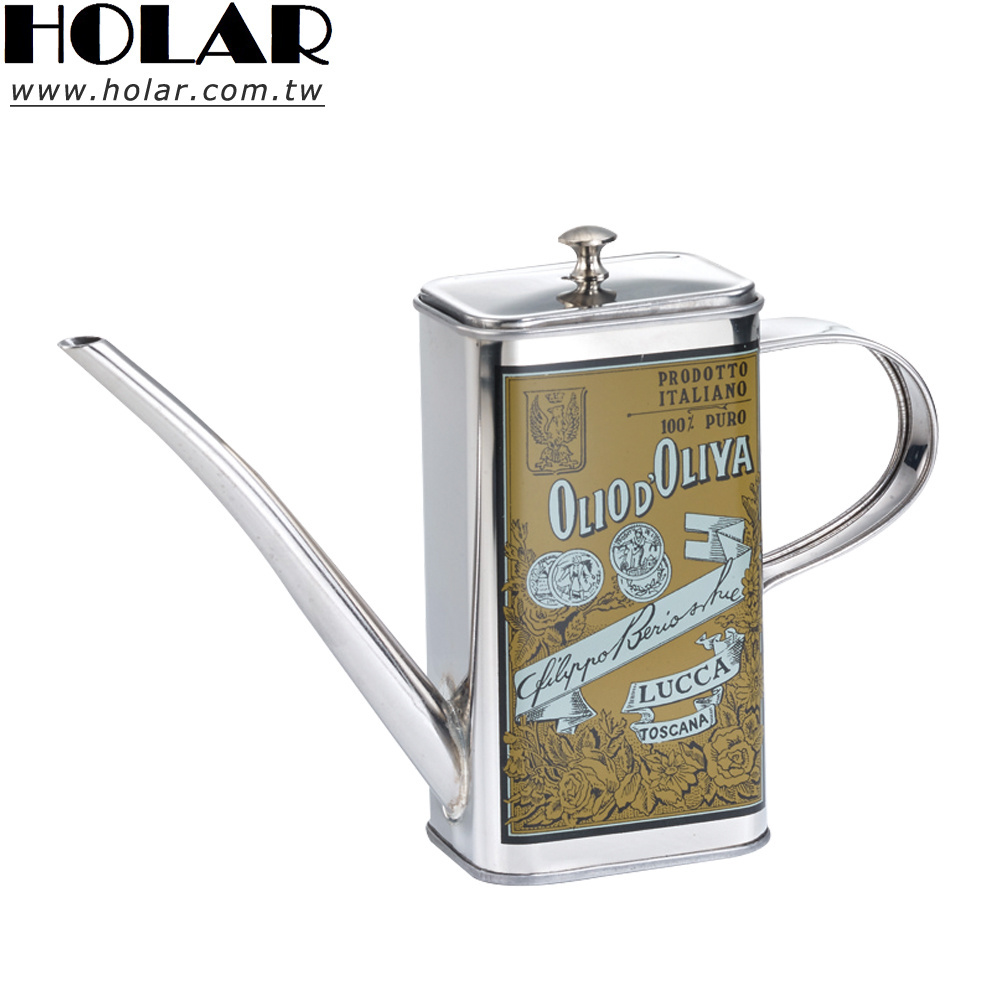 [Holar] Taiwan Made Stainless Steel Leakproof Oil Pot for Kitchen Storage Container