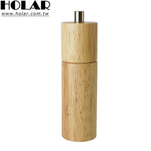 [Holar] Taiwan Made Cylinder Wooden Salt and Pepper Grinder