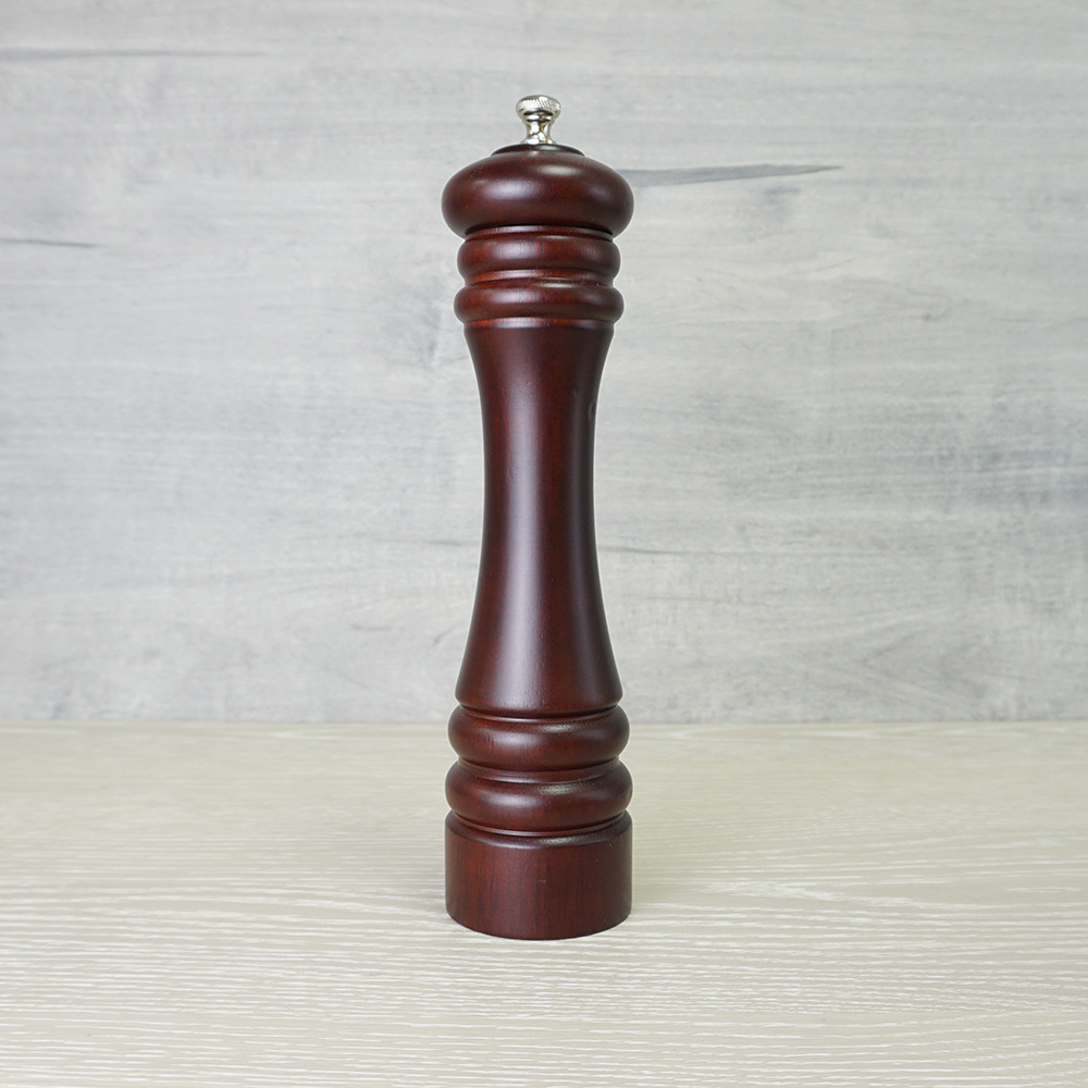 [Holar] Taiwan Made Wooden Salt and Pepper Mill Set with Adjustable Coarseness