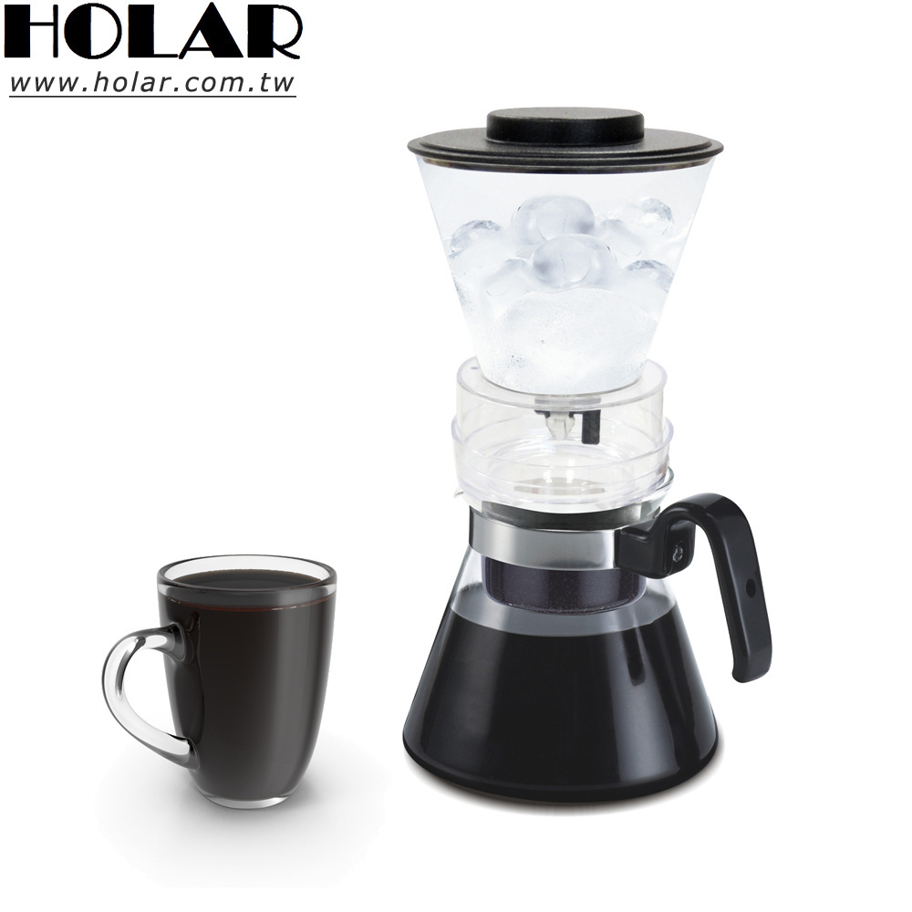 [Holar] Taiwan Made Glass Cold Brew Ice Drip Coffee Maker with Glass Pot