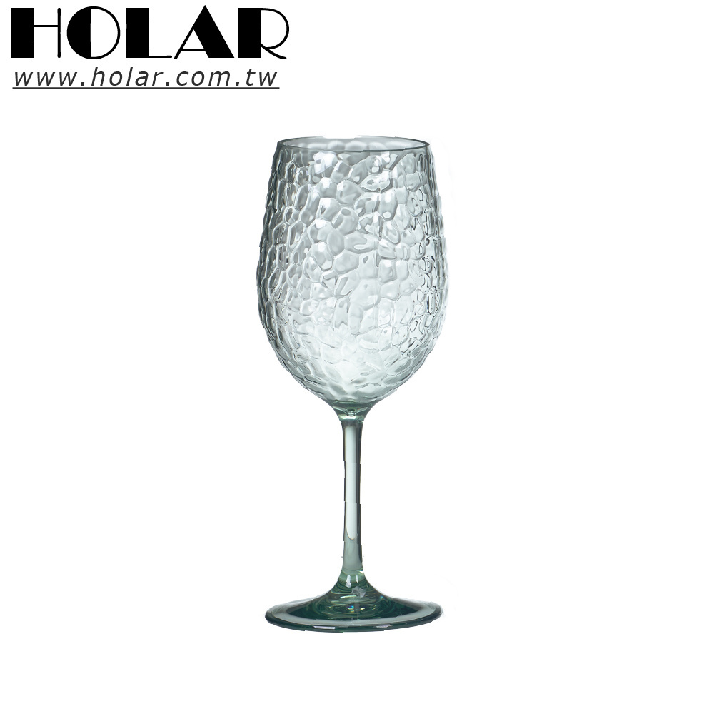 [Holar] Taiwan Made Reusable Strong Restaurant Bar AC Acrylic Plastic Water Cups with Stone Pattern