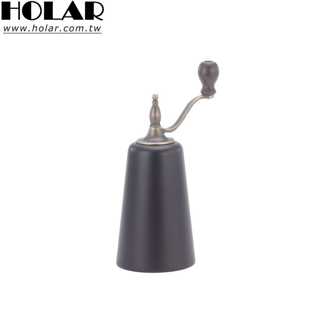 [Holar] Taiwan Made Hand Crank Antique Design Salt and Pepper Mill