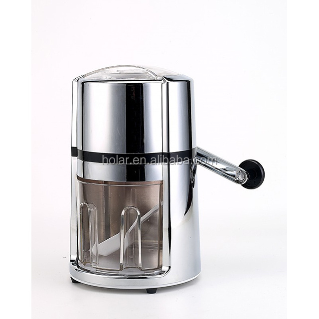 [Holar] Taiwan Made Hand Crank Ice Shaver with Stainless Steel Blades