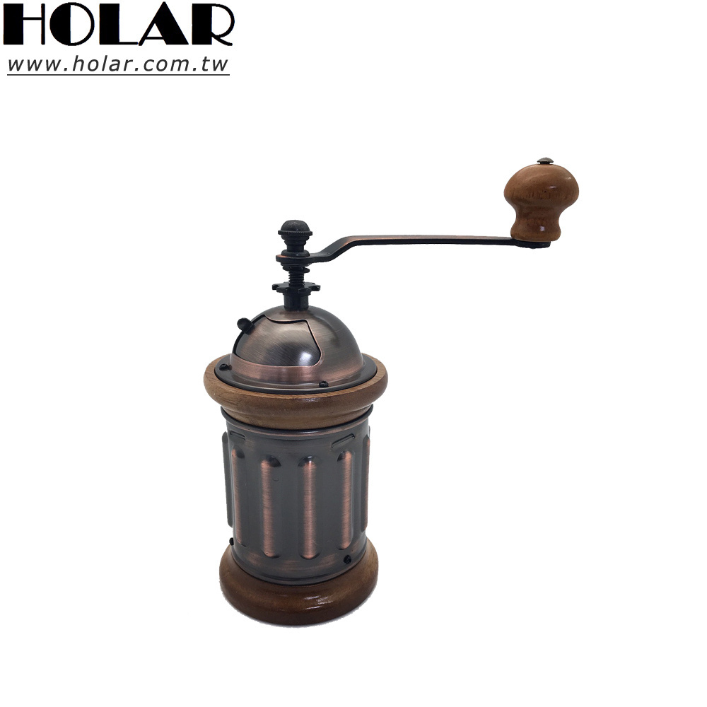 [Holar] Taiwan Made Unibody-Design Manual Coffee Grinder with Adjustable Coarseness Setting