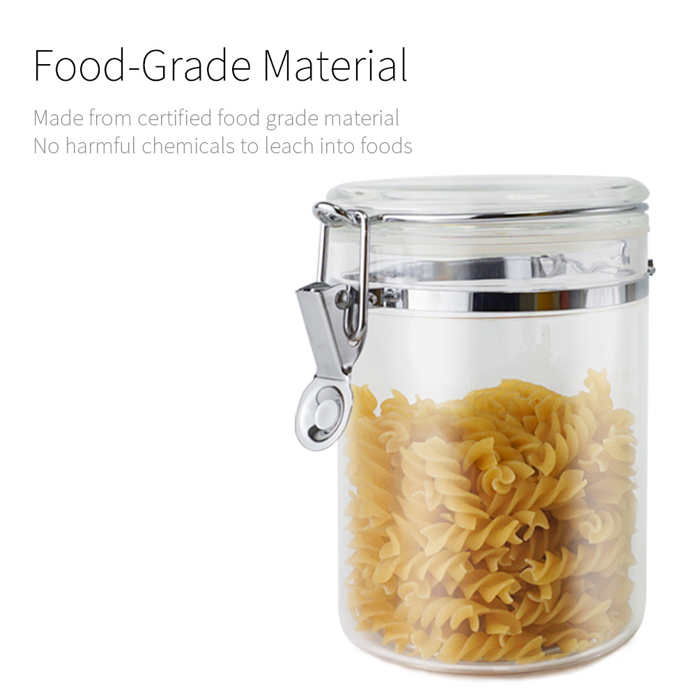 [Holar] Taiwan Made 170 oz Large Airtight Food Storage Jar with Clamp Lid