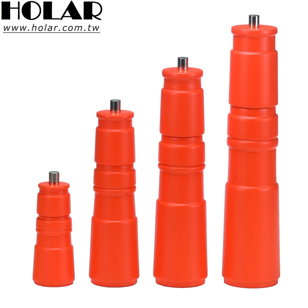 [Holar] Taiwan Made Wooden Manual Salt and Pepper Mill with Adjustable Coarseness Fine to Coarse