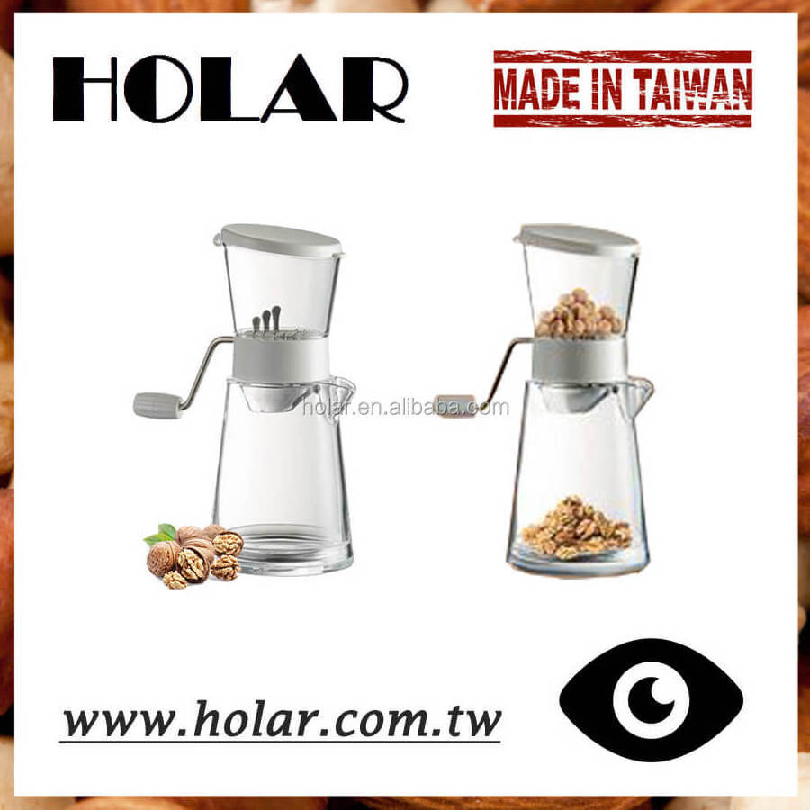 [Holar] Taiwan Made Sturdy Walnut Crusher Nut Chopper with Hand Crank