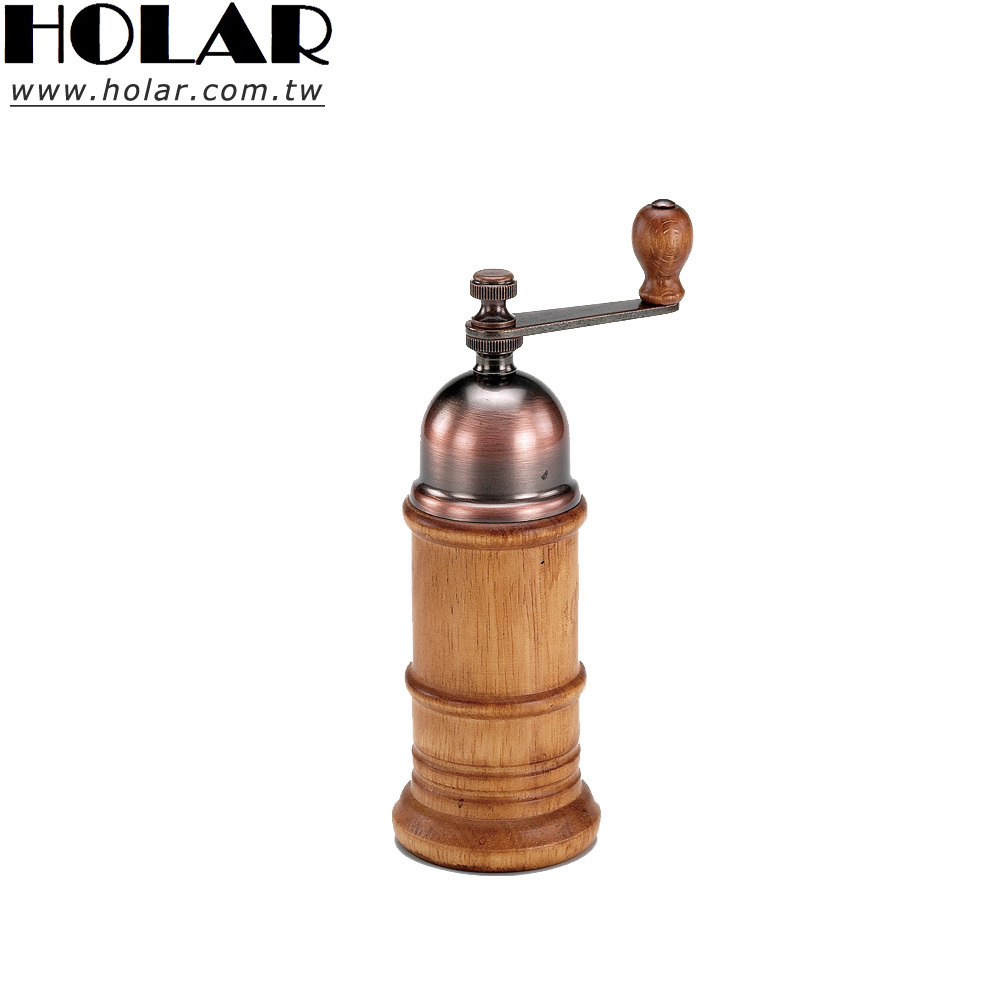 [Holar] Taiwan Made Classic Hand Crank Salt Pepper Grinder with Antique Look