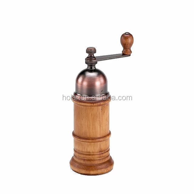 [Holar] Taiwan Made Classic Hand Crank Salt Pepper Grinder with Antique Look