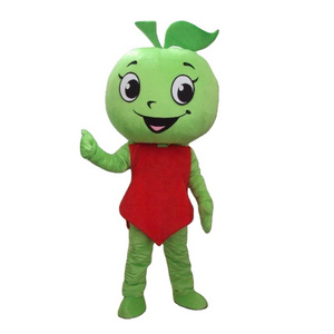 Hola Toys green apple mascot costumes/plant mascot costumes