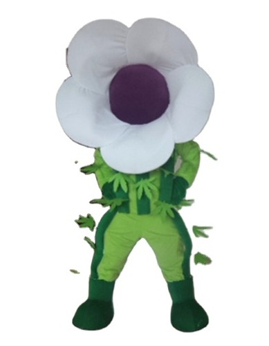 Hola jasmine flower mascot costume/custom mascot costume/mascot