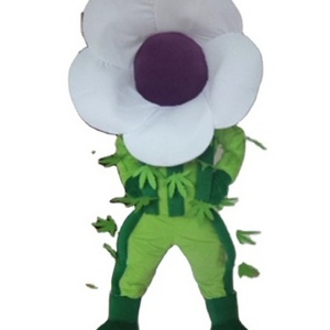 Hola jasmine flower mascot costume/custom mascot costume/mascot