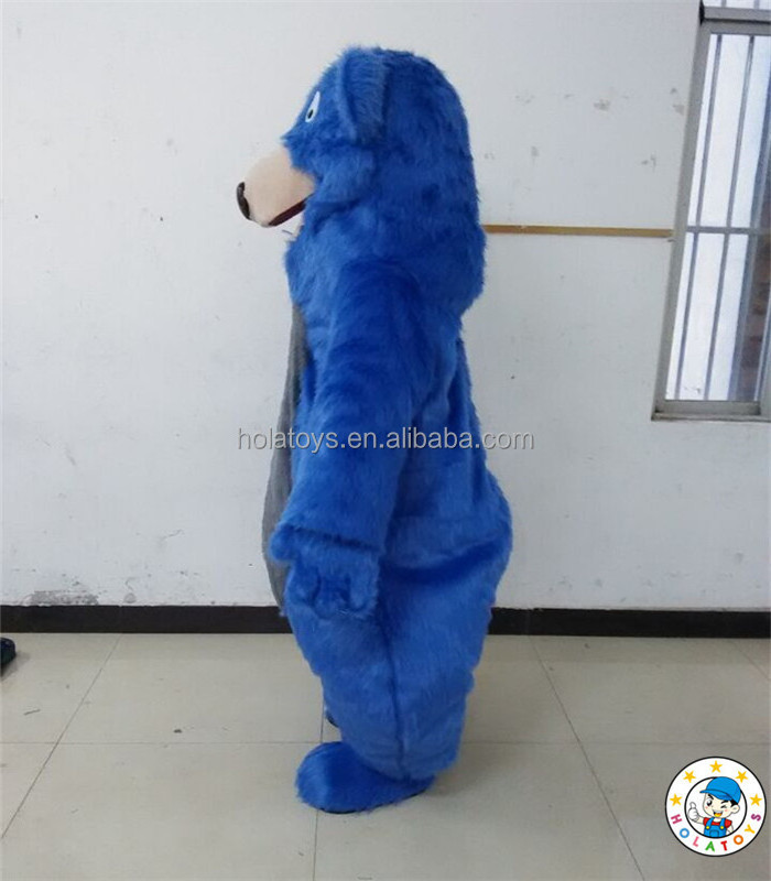 Blue bear mascot costume/adult bear costume for sale