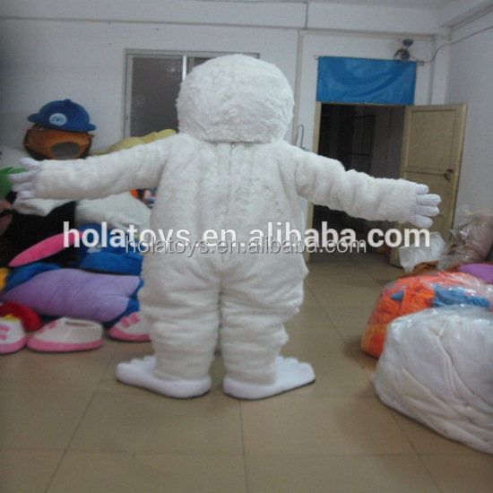 White gorilla mascot costume/cheap mascot costume/mascot for sale