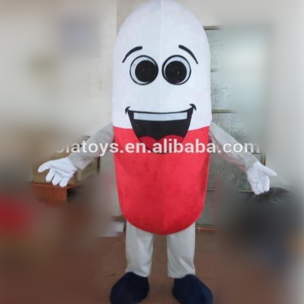 Funny adult pill costume/mascot costume/costume