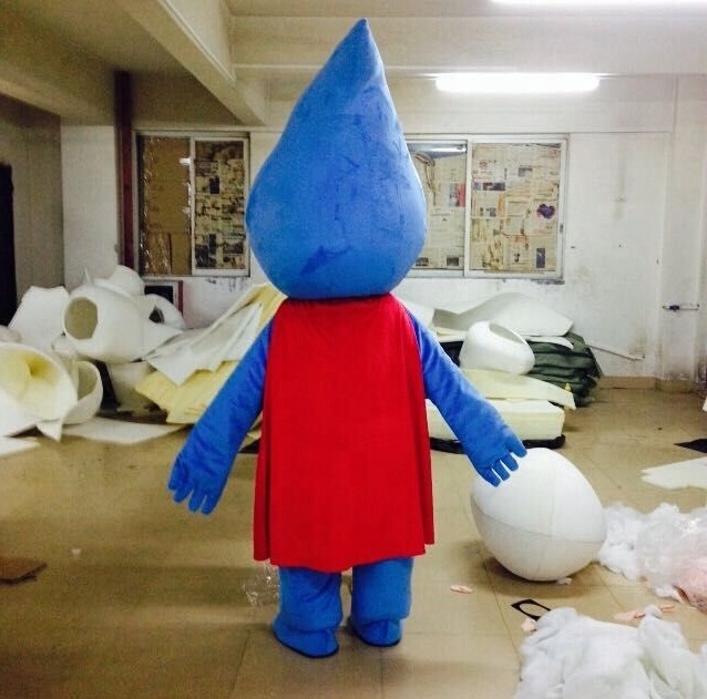 Hola blue raindrop costume/mascot/mascot costume