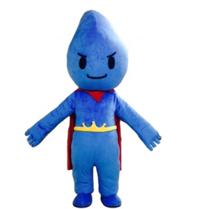 Hola blue raindrop costume/mascot/mascot costume