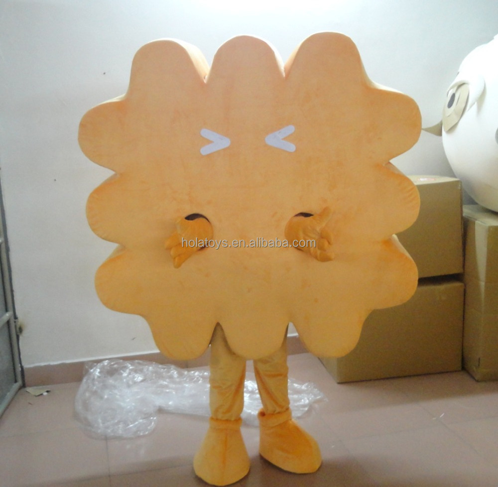 Hola waffle adult costume/costume/mascot costume