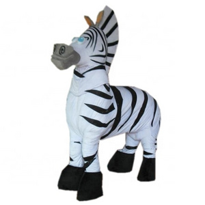 Funny 2 person zebra costume/2 person costumes for party show