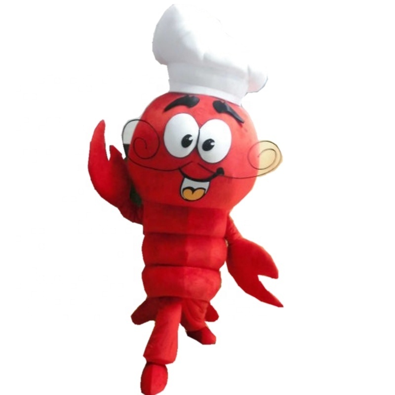 Red lobster mascot costumes/carnival costume for adult