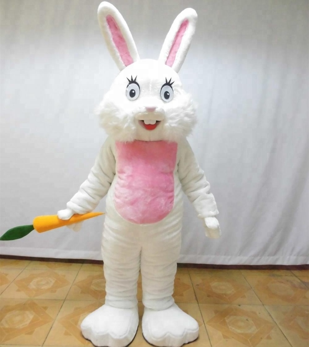 Wholesale Easter bunny mascot costumes/rabbit mascot costumes