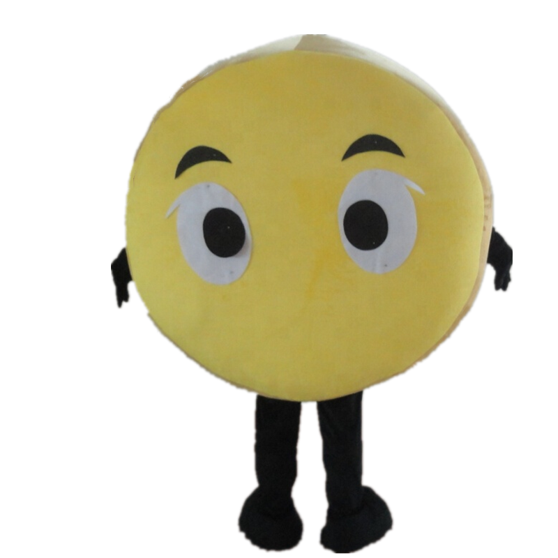 Hola yellow pill mascot costumes