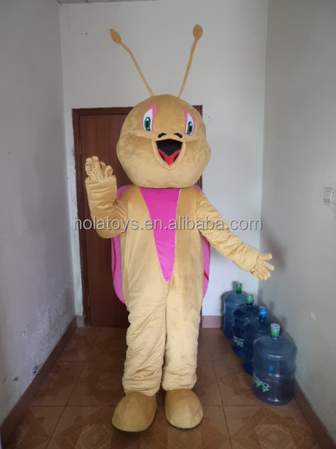 HOLA snails mascot costume/animals costumes for adult