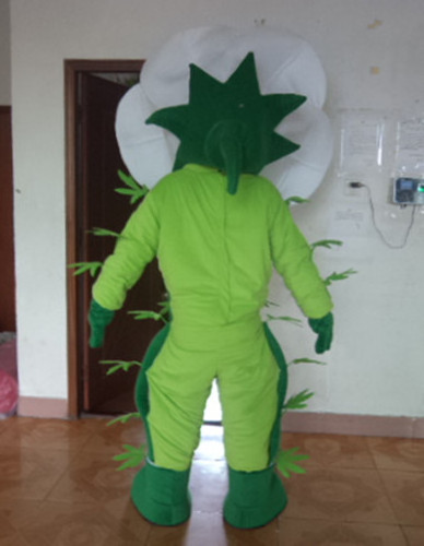 Hola jasmine flower mascot costume/custom mascot costume/mascot