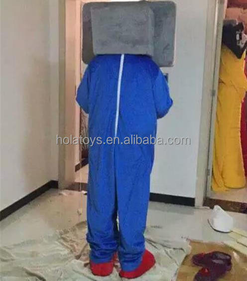 Computer mascot costume/custom mascot costume/mascot