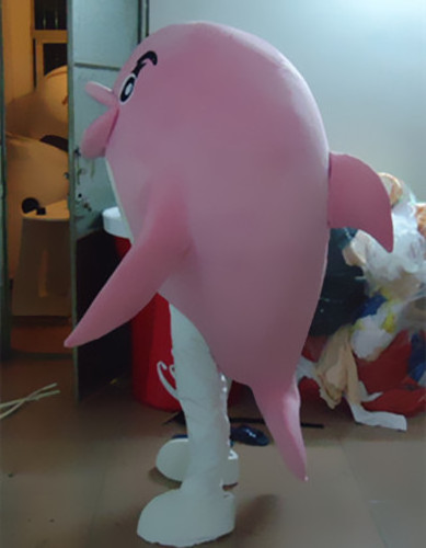 Pink dolphin mascot costumes/fish mascot costumes