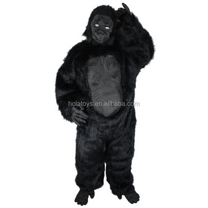 Hola black gorilla mascot costumes/halloween costumes  for sale