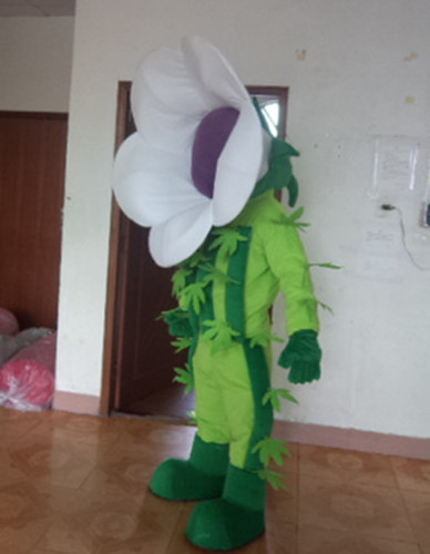 Hola jasmine flower mascot costume/custom mascot costume/mascot