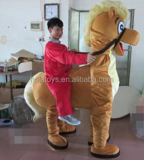 Funny 2 person horse costume/mascot costume/2 person costume