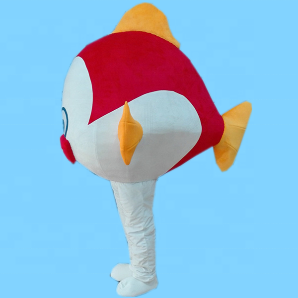 Funny red fish mascot/mascot costumes/mascot costumes adult