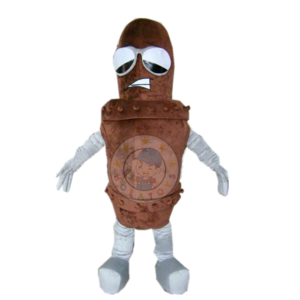 Hola rocket mascot costume/customized mascot costume